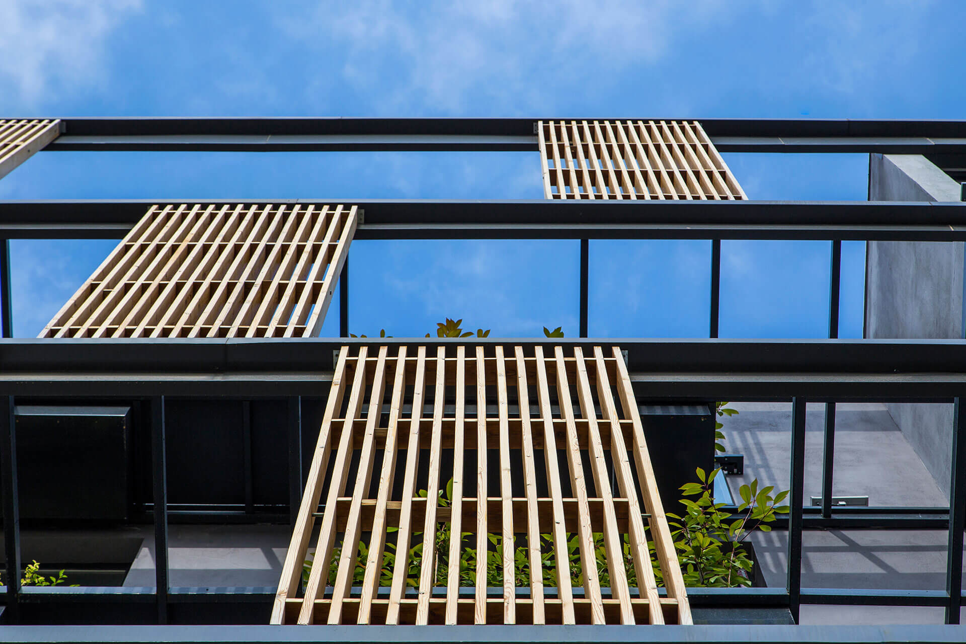 İpek Baycan Architects - Perspective Offices - Wood Panels / Steel Structure